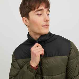 Men's Oversize High Collar Custom Winter Bomber <b>Puffer</b> <b>Jacket</b> <b>Cheap</b> Price With Highest Quality Waterproof With Zipper Pocket - Product Image 6