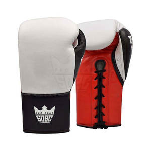 ถุงมือชกมวยผู้ชายสั่งทำพิเศษ ออกแบบโลโก้เอง ถุงมือชกมวยหนังแท้สำหรับฝึกซ้อม - Product Image 2