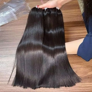 Pour Genius trame usine prix de gros pour brut 100% Remy naturel vietnamien Extensions de cheveux os droit en vrac cheveux humains - Product Image 1