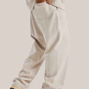 Pantalon de survêtement baggy surdimensionné pour homme Pantalon de jogging ample à jambes larges avec cordon de serrage à la taille pour Hip Hop et Street Fashion - Product Image 4