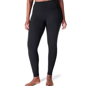 Pantaloni sportivi YOGA per donne LEGGINGS da palestra con vita alta e tessuto in setola traspirante prezzo all'ingrosso di fabbrica con personalizzato