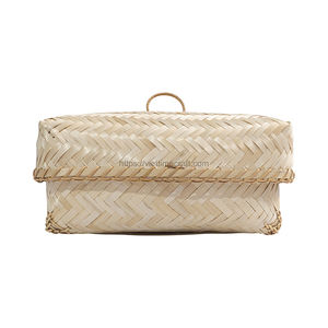 Boîte-cadeau en bambou écologique pour les vacances/panier de rangement/boîte en bambou quantité minimale de commande de gros meilleur prix bas en gros - Product Image 2