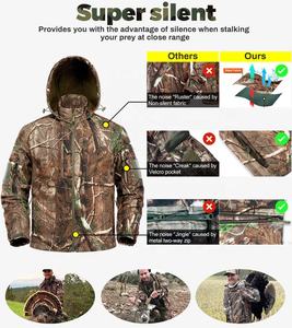 Professional Hunting Usage Outdoor Waterproof Tree Hunting Suit Winter Hunting Suit <b>for</b> Extreme Cold - Product Image 6