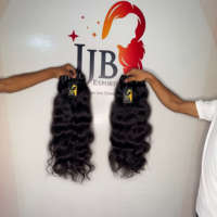 Cheveux humains indiens non traités, vierges, de jeunes donneurs, cuticules alignées, lots de cheveux bruts, fournisseurs de cheveux humains