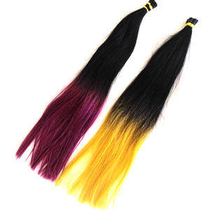 Extensions de cheveux itip vietnamiennes 100% cheveux crus qualité naturelle Remy kératine itip ruban dans l'extension de cheveux en gros initips crépus - Product Image 1