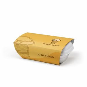 Support Coulissant Personnalisé pour Pots de Crème Glacée Mod. Carton Gemagel - Product Image 3