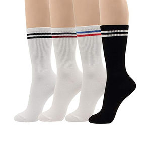 Calcetines Personalizados para Niñas, Blancos, Otoñales, Deportivos y para Uso Diario, Impresión Digital, Tejido de Punto, Puño Antideslizante, Logotipo, Uniformes Escolares - Product Image 3