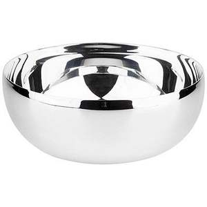 Lujoso cuenco de jabón de afeitar de acero inoxidable de doble capa, diseño elegante duradero para enjabonar sin esfuerzo, la máxima comodidad - Product Image 5