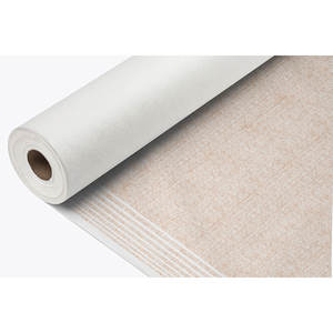 Rouleau de nappe blanche Nairobi Peach Print 1,2x25m Bambutex Naturel B2B - Product Image 1