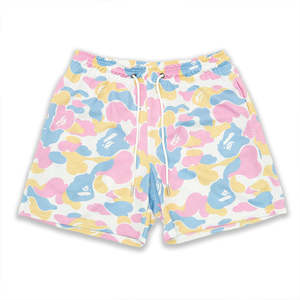 Buker Mesh <b>Short</b> Custom Logo Polyester Breathable,<b>Men</b> <b>5</b> <b>Inch</b> <b>Inseam</b> Double Layer Custom Mesh <b>Shorts</b> With Pockets - Product Image 6