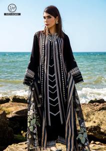 JILANI EXPORTER Salwar Kameez pour femmes, matière personnalisée, robe de fête, robe de mariage, séchage rapide, toutes saisons, avec emballage personnalisé - Product Image 2