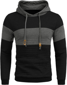 Pull à capuche personnalisé en vrac 380 GSM polaire coton sweat uni à manches longues urbain Streetwear mode d'hiver - Product Image 1