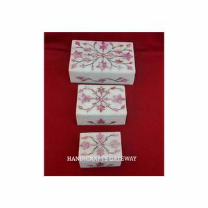 Hermosa fabulosa India única incrustación Rosa diseño madre perla mármol Natural flor hecho a mano duradero regalo de negocios - Product Image 1