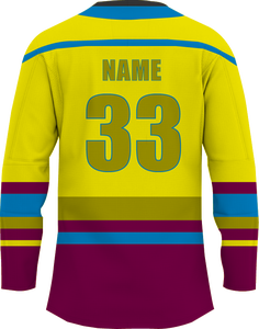 Jersey de Hockey sobre Hielo Unisex OEM ODM, Transpirable, de Secado Rápido, con Logotipo Personalizado, Nombre de Marca Personalizado, Ropa Deportiva para Adultos, Uniforme al por Mayor 100% - Product Image 5
