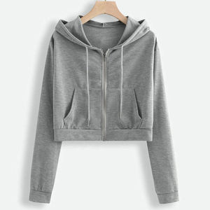 Sweat à capuche zippé de haute qualité avec impression personnalisée pour femmes - Product Image 5