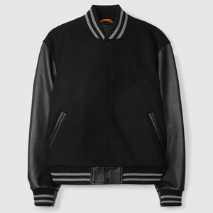 OEM Directo de fábrica Original Varsity Letterman Chaquetas Lana chaqueta de béisbol de la universidad para los hombres - Product Image 6