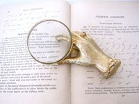 Loupe moderne en laiton faite à la main, légère, pour la maison, le bureau, articles cadeaux décoratifs, respectueux de l'environnement
