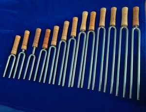 Ensemble de diapasons Fibonacci de haut niveau de 8 pièces avec activateur - Product Image 5