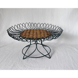 Soporte para Pastel de Alambre de Hierro, Acabado Blanco, de Una Sola Capa, Ecológico, Apto para Lavavajillas, para Hogar, Bodas, Fiestas de Cumpleaños, Decoración de Mesa - Product Image 4