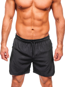 Short de plage en stock vente en gros Short de course en polyester pour homme, maillot de bain Short pour homme brodé avec logo personnalisé - Product Image 6