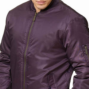 Chaqueta Bomber de Último Diseño 2025, Chaqueta Bomber Informal Impermeable de Buena Calidad para Hombre - Product Image 4
