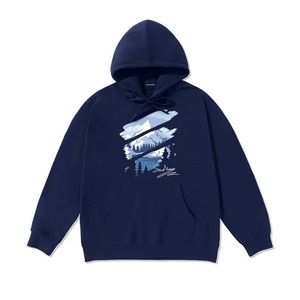 Sudadera con Capucha Personalizada con Logotipo Bordado, para Hombre, de 350 g/m², Estilo Holgado, para Invierno, Uso en Exteriores y Ropa Urbana - Product Image 2