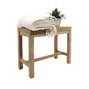 Durable Indoor/<b>Outdoor</b> Modern Flower Stand Teak Siena <b>Planter</b> for Hotels Dining Areas Living Rooms <b>Wood</b> Garden Decoration - Product Image 4