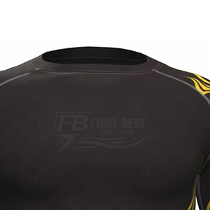 เสื้อแรชการ์ดออกแบบเองราคาถูกสำหรับผู้ชาย ออกกำลังกาย ฟิตเนส UPF50+ แขนยาว รุ่นใหม่ล่าสุด - Product Image 6