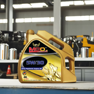 Megzol MGO High-Performance <b>5W</b>-<b>30</b> SN Certified Semi-Synthetic <b>Engine</b> <b>Oil</b> 14KG/4L Plastic for Modern <b>Engines</b> - Product Image 1