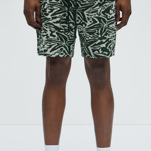 Top qualité en gros été formation respirant séchage rapide à motifs short de bain cordon court imprimé Shorts avec poches - Product Image 1