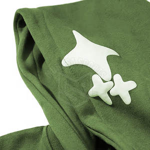 Sweat à capuche avec impression bouffante sur mesure 100% sweat à capuche avec impression bouffante pour hommes en coton à vendre en ligne - Product Image 5