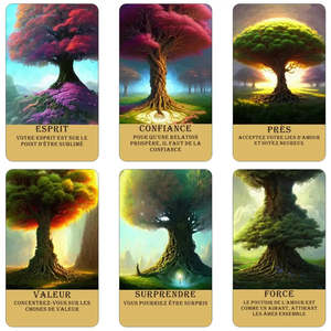 Jeux de cartes divinatoires de télépathie, cartes de tarot de qualité supérieure, articles promotionnels - Product Image 6