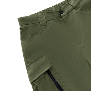 <b>Mens</b> Outdoor <b>Cargo</b> <b>Pants</b> Lightweight Utility Work Trousers Multi Pocket Casual Straight Fit Durable Travel Daily Wear <b>Green</b> - Product Image 4