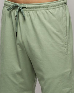 Ensemble T-shirt et short d'été en coton unisexe avec logo personnalisé ensemble court décontracté respirant deux pièces pour hommes en polyester et coton vente en gros - Product Image 3