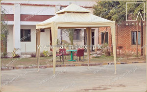Pergola Double Toit 100% coton toile cloche Tentes sur mesure OEM TO QUALITY TISSU ignifuge résistant aux UV et imperméable - Product Image 3