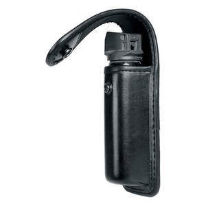 Étui compact pour spray au poivre, porte-clés en cuir, accessoire d'autodéfense, support léger et protecteur pour spray de sécurité, transport quotidien - Product Image 4