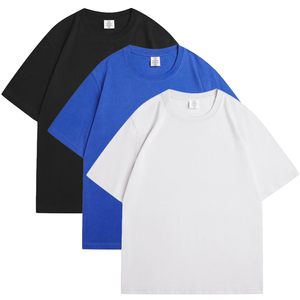 Stock de t-shirt surdimensionné vintage personnalisé pour hommes pour le printemps été lourd 100% coton coupe ample style décontracté Design vierge - Product Image 4