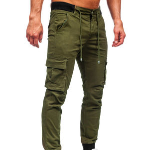Nouveautés 2026 Pantalons de survêtement pour hommes taille mi-haute respirants légers pour le jogging, le fitness, le streetwear, décontractés, OEM, pantalons cargo - Product Image 2