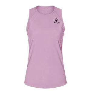 Camiseta sin mangas de Jersey informal para mujer, superventas, tamaño personalizado directamente de Pakistán con decoración de cinta para uso en gimnasio al aire libre - Product Image 1