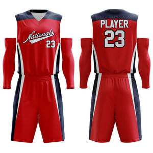 100% Polyester respirant grande taille hommes basket-ball uniforme de haute qualité sur mesure à manches courtes hiver 2025 - Product Image 4