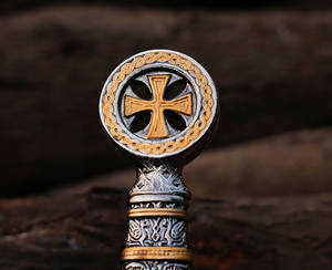 Espada elegante de acero inoxidable profesional de alta calidad al por mayor espadas funcionales históricas vikingos populares hechas a mano - Product Image 4