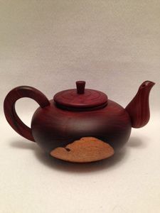 Juego de Té de Madera de Coco de Lujo Moderno con Tetera y Bandeja, Logotipo Personalizado, 10 Piezas, 100% Hecho a Mano - Product Image 3