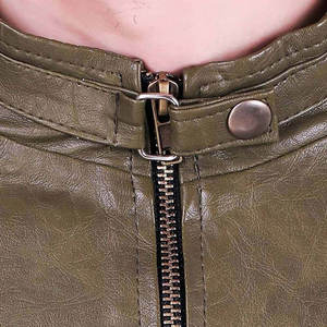 Nouveaux vêtements de moto veste en cuir légère de qualité supérieure pour hommes capuche amovible coupe-vent décontracté veste en cuir pour hommes - Product Image 6