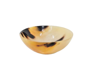 Precio barato en tazón de cuerno de búfalo al por mayor disponible en todos los tamaños Cuenco de servicio de cuerno de búfalo y buey de alta calidad - Product Image 4