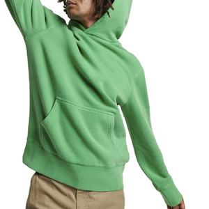 DEC fábrica personalizada de alta calidad de algodón polar francés Terry Plain Heavyweight Hoodie personalizado sin cordón diseñador Hoodie personalizado - Product Image 1