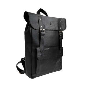 Wholesale 100% Genuine Leather Waterproof Laptop Fashionable Casual Wear Leather <b>Backpack</b> In Solid Color - Product Image 3