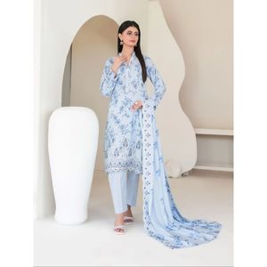 ผ้าชีฟองพรีเมียมแฟนซี 001 สไตล์ลำลองสำหรับฤดูใบไม้ผลิ/ฤดูร้อน - Product Image 2
