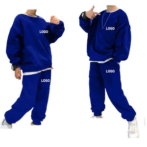 Conjuntos Deportivos Casuales para Niños de Alta Calidad Hechos a Medida, Conjuntos de Color Sólido con Logotipo Personalizado, Jersey de Algodón, Gran Venta, Colores y Tallas Personalizadas - Product Image 6