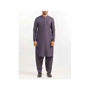 Men Shalwar Kameez _ 2023 High Quality Customized Men purple color Shalwar Kameez Kurta Shalwar designs for men Pakistani