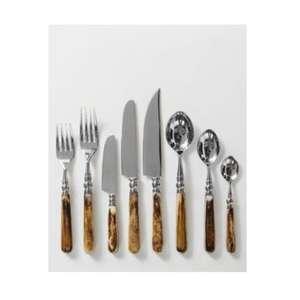 Juego de cubiertos con mango de resina elegante con mangos de resina ligeros y bordes de precisión que garantizan la fiabilidad a largo plazo - Product Image 6